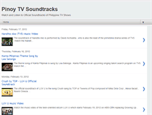 Tablet Screenshot of pinoytvsoundtracks.blogspot.com