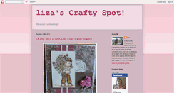 Desktop Screenshot of lizascraftyspot.blogspot.com