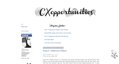 Desktop Screenshot of cxopportunities.blogspot.com