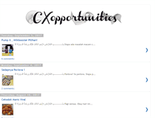 Tablet Screenshot of cxopportunities.blogspot.com