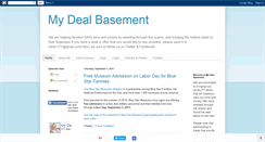 Desktop Screenshot of dealbasement.blogspot.com