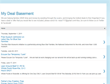 Tablet Screenshot of dealbasement.blogspot.com