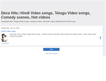 Tablet Screenshot of decahits.blogspot.com