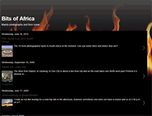 Tablet Screenshot of bitsofafrica.blogspot.com