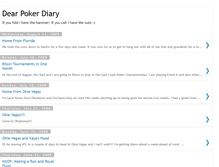 Tablet Screenshot of dearpokerdiary.blogspot.com