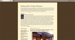 Desktop Screenshot of hudsonriverwine.blogspot.com