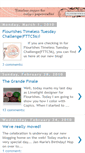 Mobile Screenshot of flourishesnewsletter.blogspot.com