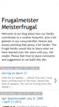 Mobile Screenshot of frugalmeister.blogspot.com