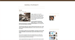 Desktop Screenshot of marseli-puspawati.blogspot.com