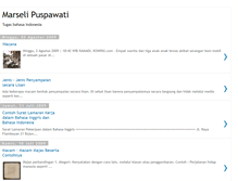 Tablet Screenshot of marseli-puspawati.blogspot.com