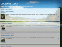 Tablet Screenshot of cultohistoria.blogspot.com