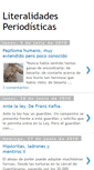 Mobile Screenshot of literalidades-periodisticas.blogspot.com