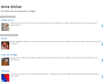 Tablet Screenshot of annastickar.blogspot.com