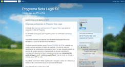 Desktop Screenshot of programanotalegaldf.blogspot.com