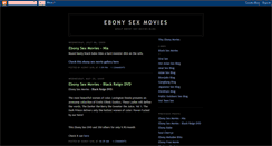 Desktop Screenshot of ebony-sex-movies.blogspot.com