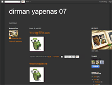 Tablet Screenshot of dirmanyapenas07.blogspot.com