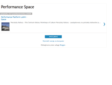 Tablet Screenshot of performanceplatformspace.blogspot.com