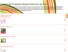 Tablet Screenshot of centrodecuidados.blogspot.com