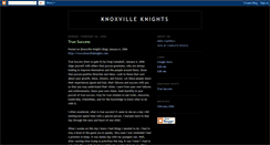 Desktop Screenshot of knoxvilleknightsfootball.blogspot.com