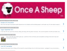 Tablet Screenshot of onceasheep.blogspot.com