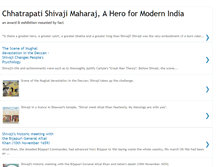 Tablet Screenshot of hero-for-modern-india.blogspot.com