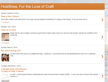 Tablet Screenshot of holzbrew.blogspot.com