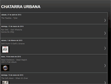 Tablet Screenshot of chatarraurbana.blogspot.com