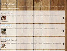 Tablet Screenshot of lapopoteuse.blogspot.com
