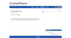 Desktop Screenshot of grelowpower.blogspot.com