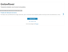Tablet Screenshot of grelowpower.blogspot.com