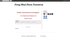Desktop Screenshot of fengshuiparanosotros.blogspot.com