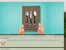 Tablet Screenshot of mangiandocommentando.blogspot.com