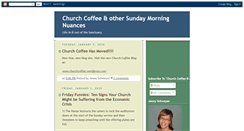 Desktop Screenshot of church-coffee.blogspot.com