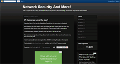 Desktop Screenshot of networksecurityandmore.blogspot.com