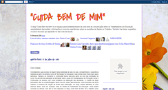 Desktop Screenshot of cuidabemdemim.blogspot.com