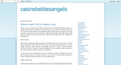 Desktop Screenshot of casirebeldesangels.blogspot.com