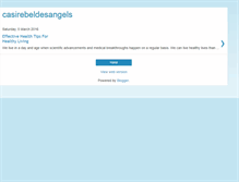 Tablet Screenshot of casirebeldesangels.blogspot.com