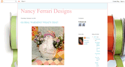 Desktop Screenshot of nancyferraridesigns.blogspot.com