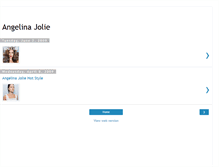 Tablet Screenshot of angelinajolie4upicture.blogspot.com