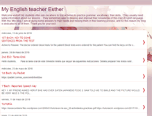 Tablet Screenshot of myenglishteacheresther.blogspot.com