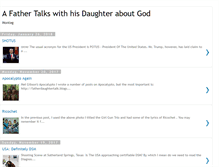 Tablet Screenshot of fatherdaughtertalk.blogspot.com