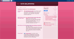 Desktop Screenshot of dhilabalikpapan2009.blogspot.com