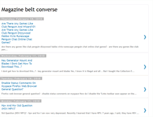 Tablet Screenshot of magazibelconvers.blogspot.com