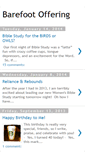 Mobile Screenshot of barefootoffering.blogspot.com