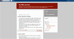 Desktop Screenshot of madaboutmba.blogspot.com