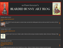 Tablet Screenshot of beardedbunnyblog.blogspot.com