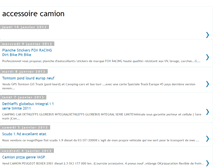Tablet Screenshot of accessoirecamion.blogspot.com