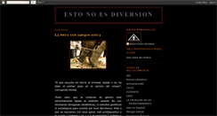 Desktop Screenshot of no-es-diversion.blogspot.com