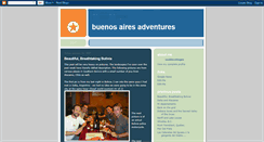 Desktop Screenshot of buenosairesadventures.blogspot.com