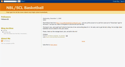 Desktop Screenshot of nblsclbasketball.blogspot.com